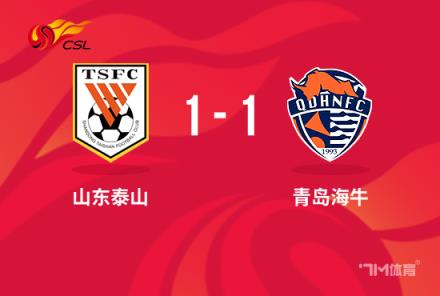 中超-泰山1-1海牛李源一破門迭戈建功