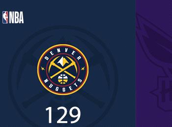 約基奇29+17+9 威少復(fù)出8+7 掘金輕取黃蜂