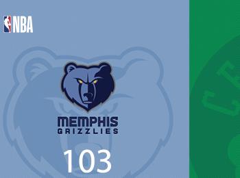 塔圖姆25分14板 霍福德26分9板 綠軍輕取灰熊延續(xù)九連勝