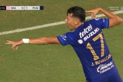 逆天后防！邁阿密后防集體走神！維特傳中魯瓦爾卡凌空斬破門！