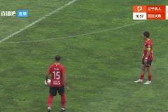 中甲外援打入教科書式任意球，真像梅西打進利物浦球門那個