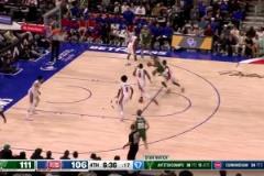 這可是奧本山！杜倫擋拆發(fā)力激怒小波特 后者不爽怒推起沖突