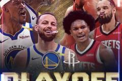 沒有杰倫-格林？NBC勇士官推發(fā)布與火箭大戰(zhàn)海報(bào)：申京、阿門、狄龍上榜