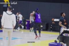 加練運球后三分！詹姆斯的投射會成為影響系列賽的分水嶺嗎？