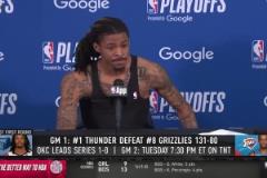 慘敗雷霆51分！莫蘭特賽后：我們不會(huì)再打得這么差了