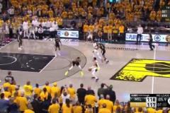 40秒落后7分逆轉！哈利伯頓1v1字母哥拉桿絕殺淘汰雄鹿