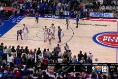 大頭大心臟！布倫森最后時(shí)刻晃飛奧薩爾，三分絕殺活塞?。?！