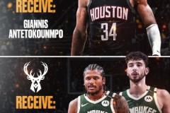 太敢想了吧？！美媒交易方案：火箭送出杰倫-格林+申京，換來字母哥！