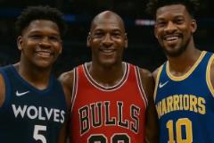 仔細(xì)一看巴特勒和愛(ài)德華茲真的很像喬丹啊，越看越像