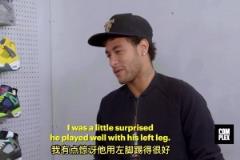 當(dāng)年內(nèi)馬爾和比伯一起玩的片段！內(nèi)馬爾：小老弟練練沒準(zhǔn)能踢職業(yè)